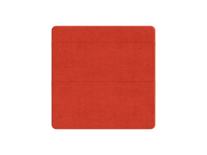 Органайзер настенный Брина 46x46 Рогожка Красный