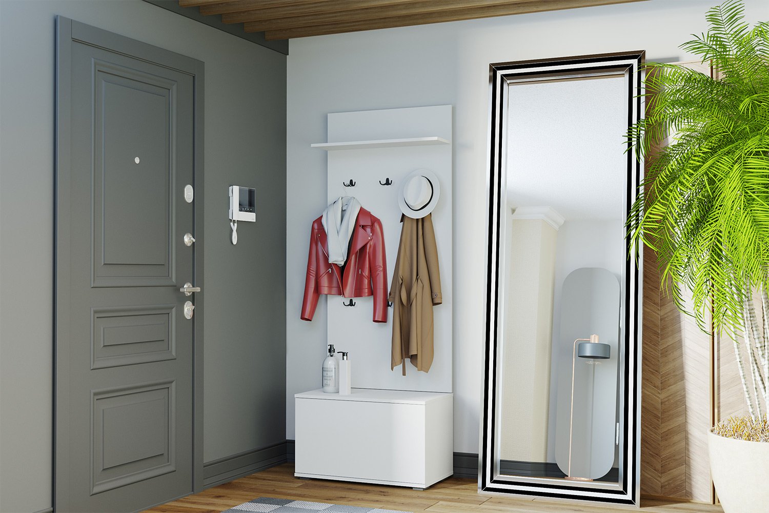 Прихожая модульная Оскар