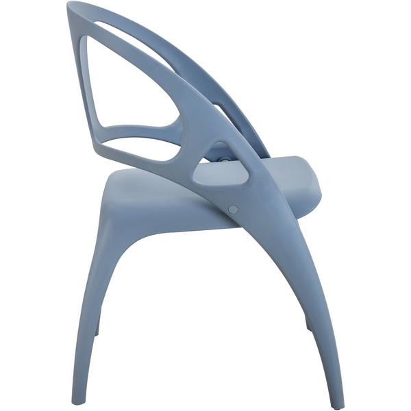 Стул Stool Group складной Liara пластик серый арт.УТ000040559