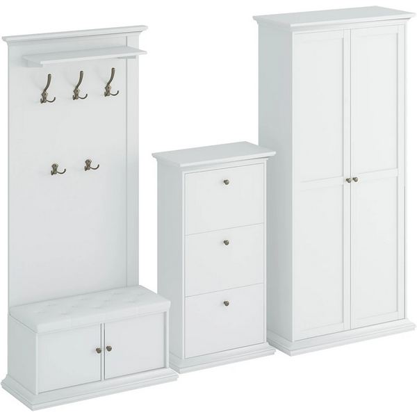 Композиция Reina 3 ОГОГО (арт.851121), (ЛДСП/Белый) ОГОГО Обстановочка!