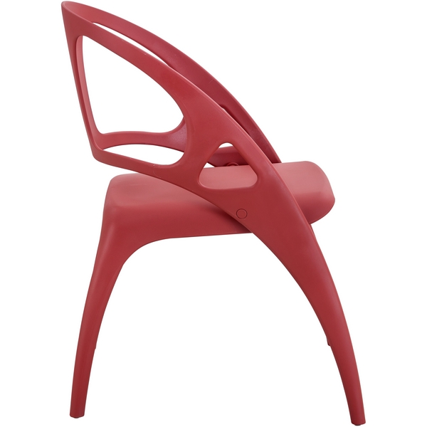 Стул Stool Group складной Liara пластик бордо арт.УТ000040560