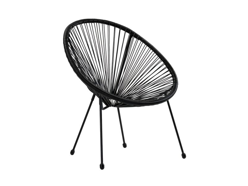 Кресло Акапулько Черный