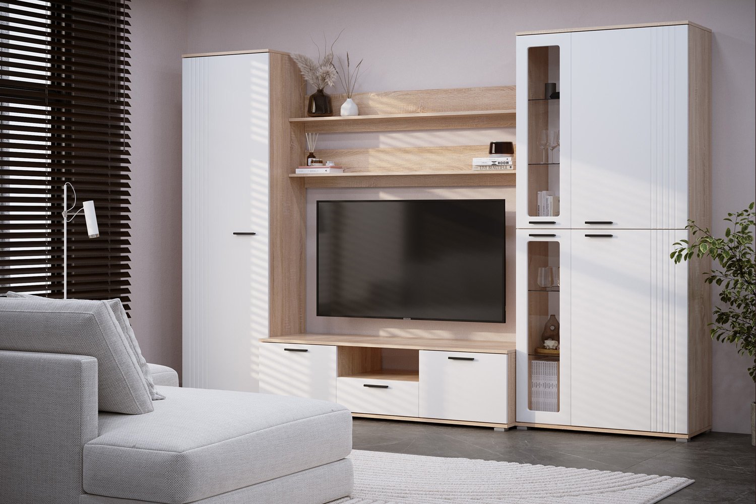 Стенка для гостиной Интеро