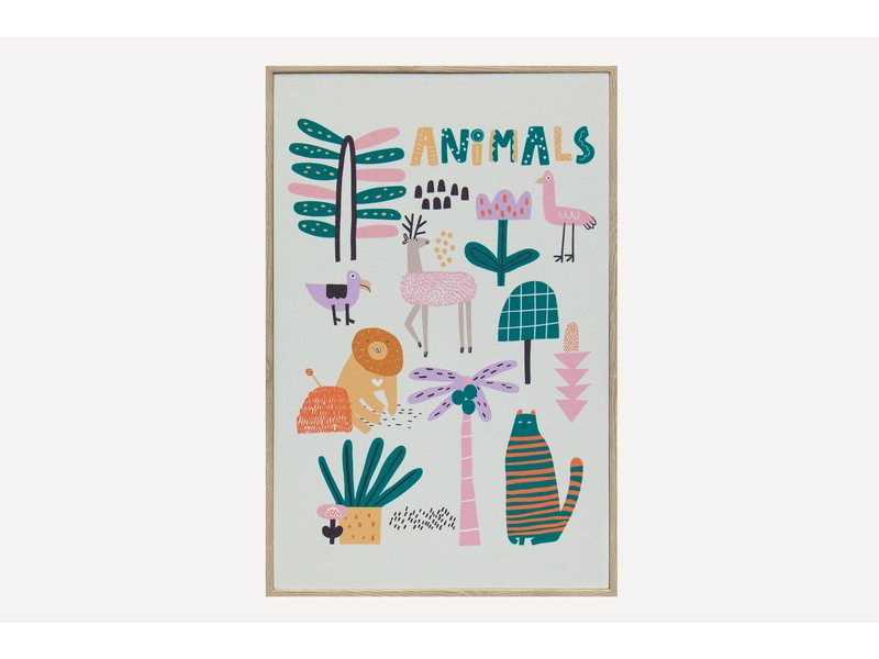 Постер детский Энималс-1 20x30