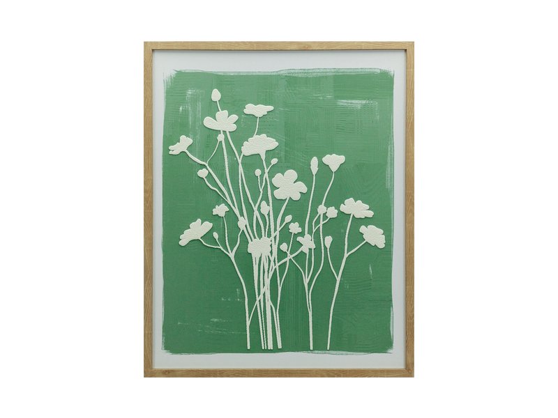 Картина Ботаник Гербарий Зеленый 40x50