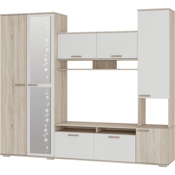 Гостиная БТС Лукас Сонома/белый