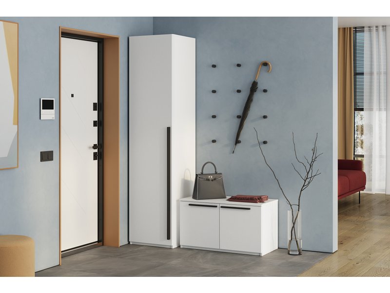 Модульная прихожая Кимбол 1 Белый