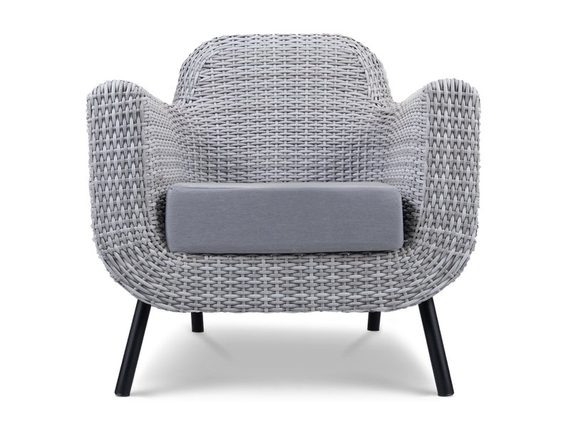 Кресло Коби Рогожка Светло-Серый
