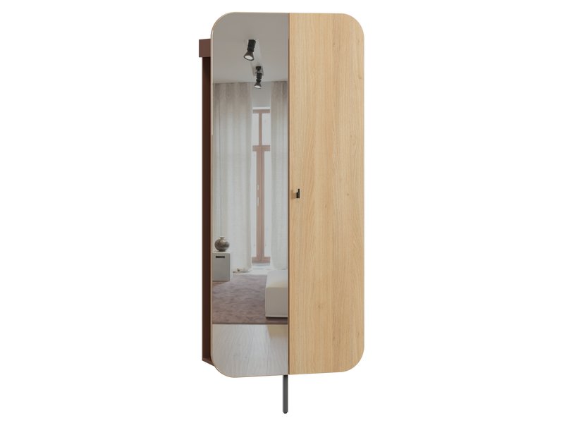 Прихожая Неста 77x190 Терракотовый