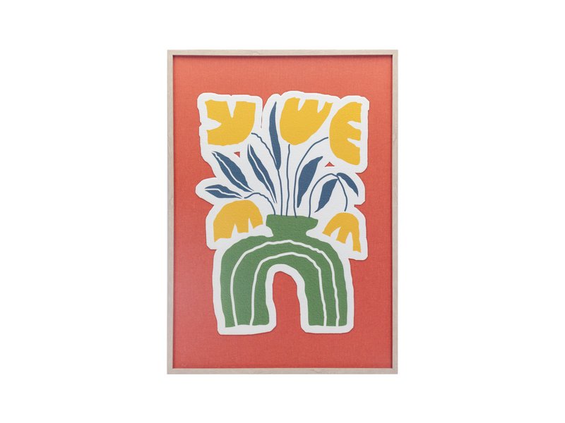 Картина Мотив Ваза Зеленый 50x70