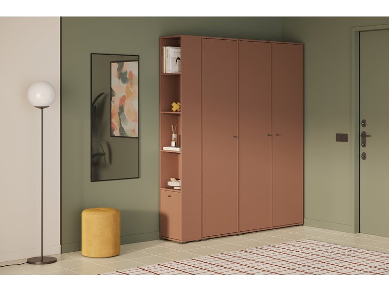 Модульная прихожая Сайрис 4 Терракотовый