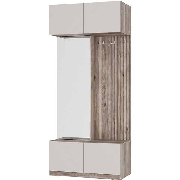 Прихожая БТС Урбан ПР-03, Дуб смоки, Кашемир