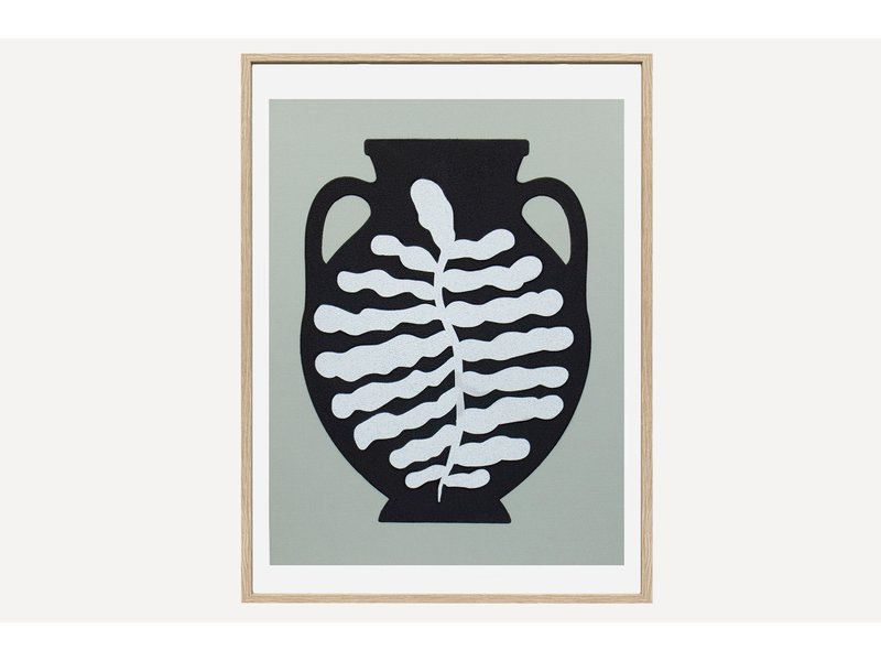 Картина Флер Оливковый 45x60