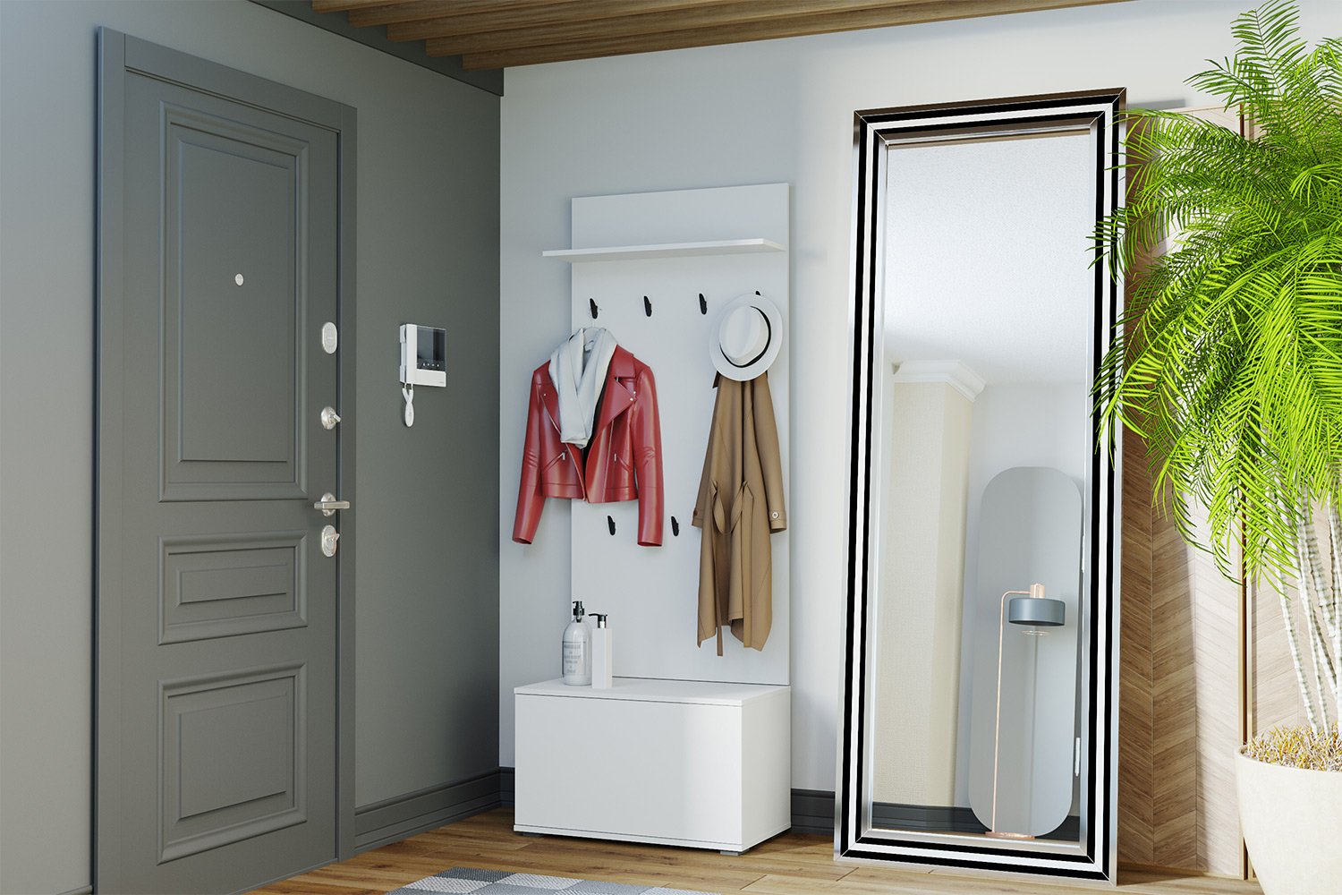 Прихожая модульная Оскар