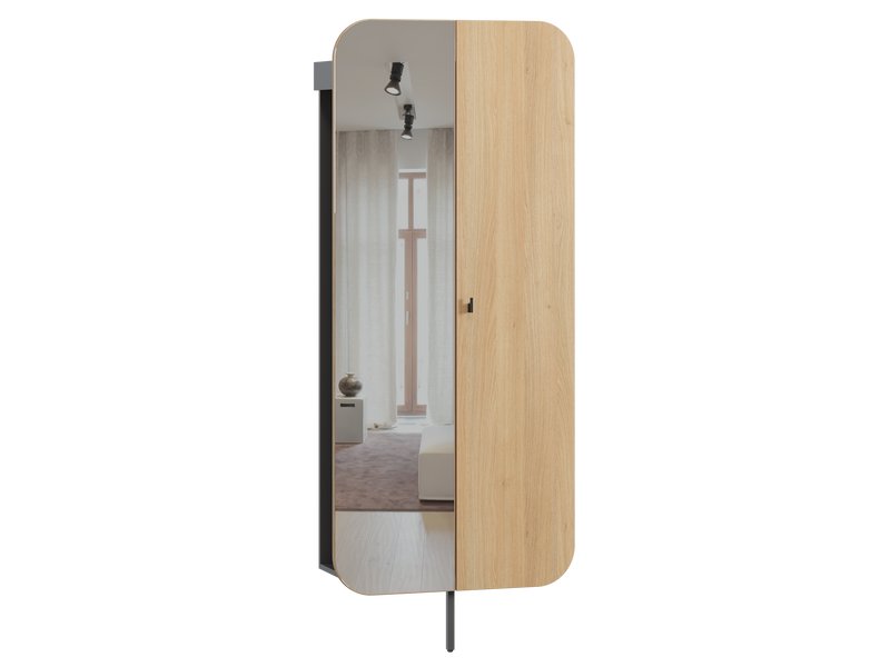 Прихожая Неста 77x190 Графитовый