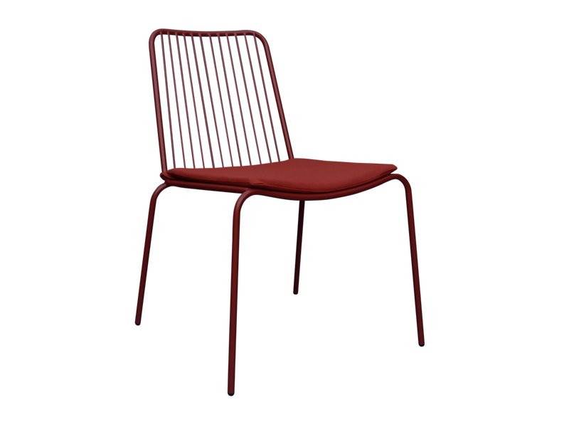 Стул Вилбурн Рогожка Бордовый