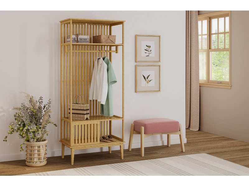 Прихожая Доти 80x187 Древесный натуральный