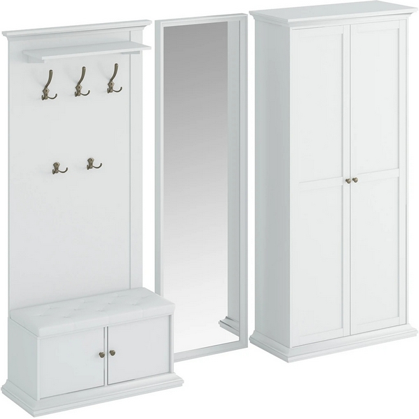 Композиция Reina 2 ОГОГО (арт.851119), (ЛДСП/Белый) ОГОГО Обстановочка!