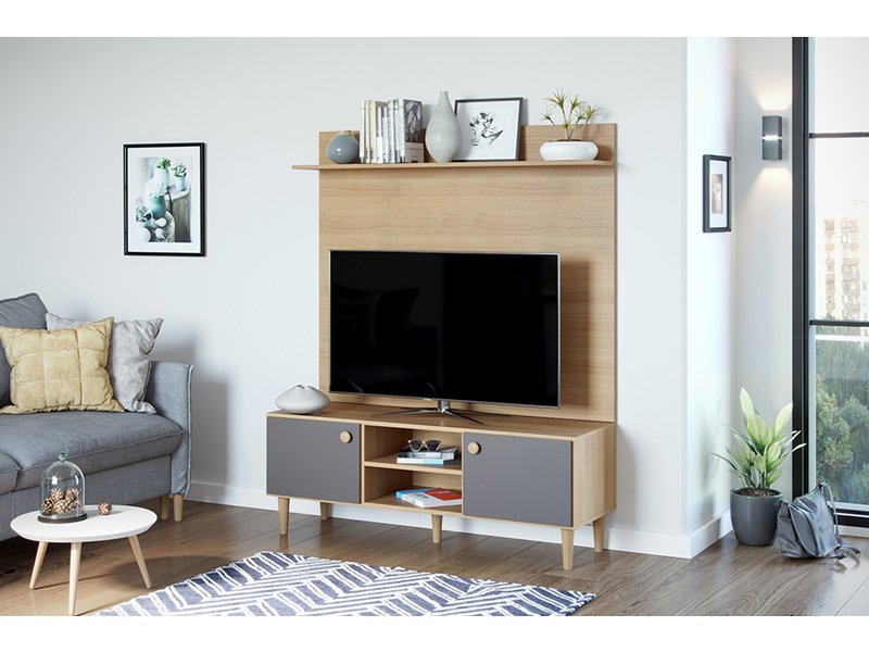 Стенка Динс 129x157 Графитовый