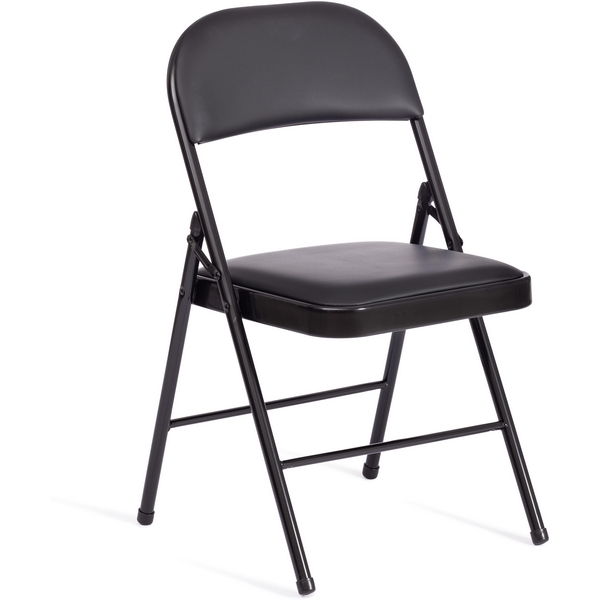 Стул складной FOLDER (mod. 3022G) / 1 шт. в упаковке Tetchair (Металл,Экокожа/Черный) арт.20471