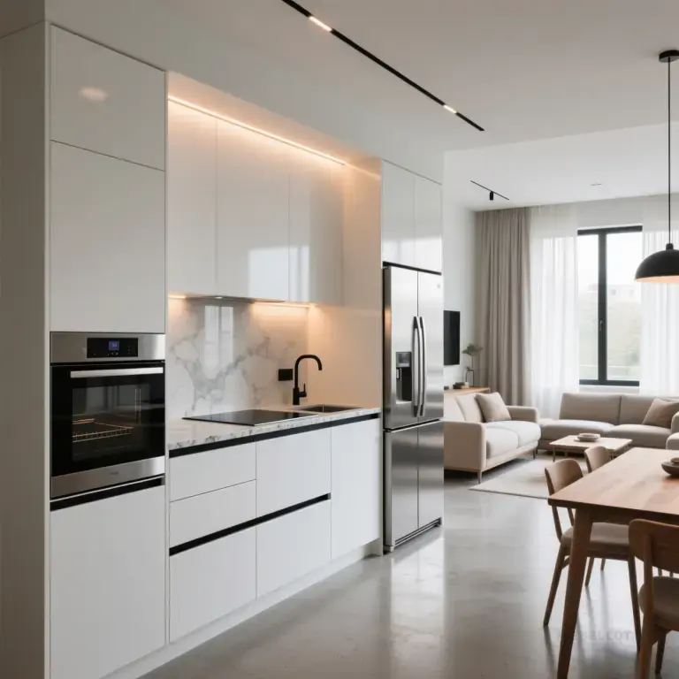 Продам стильный современный кухонный гарнитур в отличном состоянии!