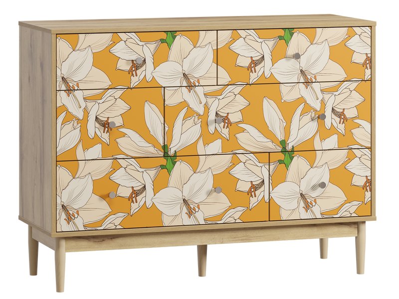 Комод Тайрон 124x93 Лилия