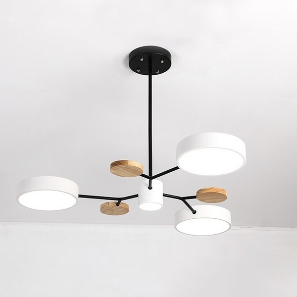 Люстра LED на штанге Meade 4 Lamps White ImperiumLoft Meade-01 (207854-26)