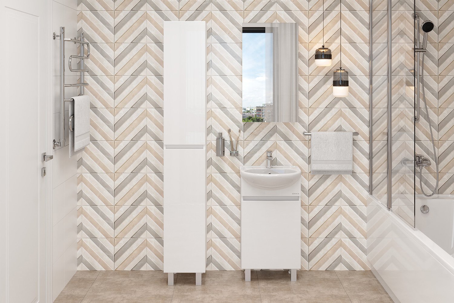 Ванный гарнитур  Милтон