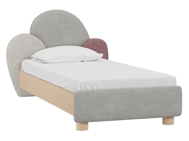 Кровать Терри 90 Букле Бежевый