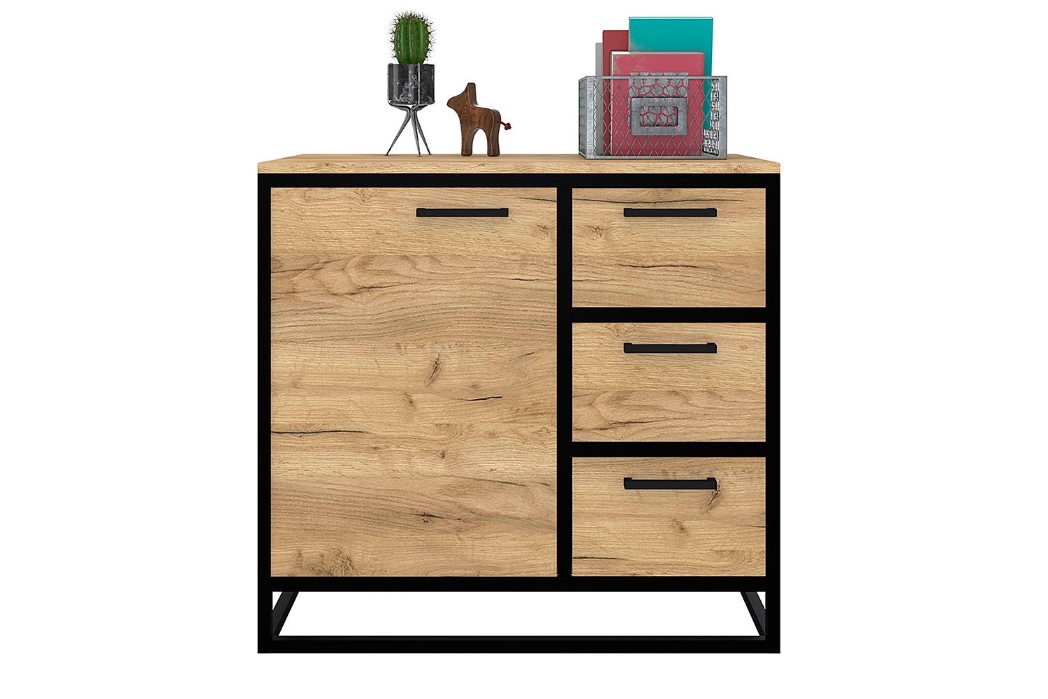 Комод комбинированный Лофт