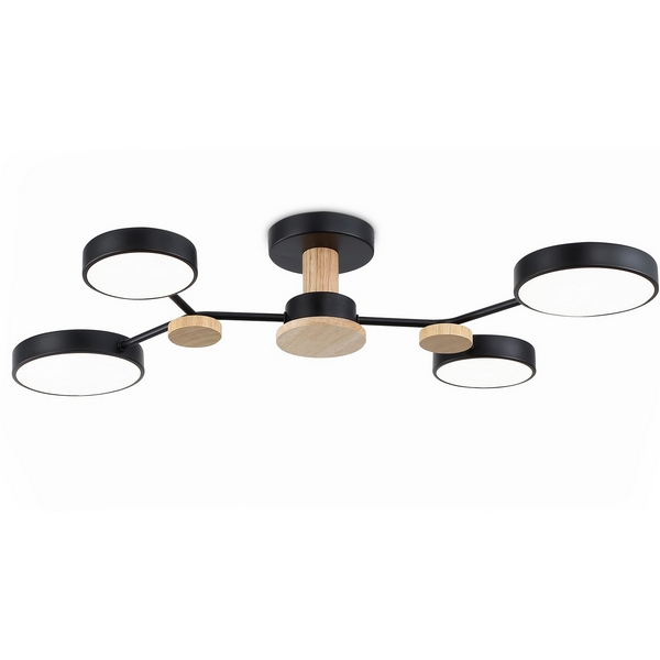 Потолочная люстра светодиодная на штанге с регулировкой цветовой температуры Ambrella COMFORT FL4860