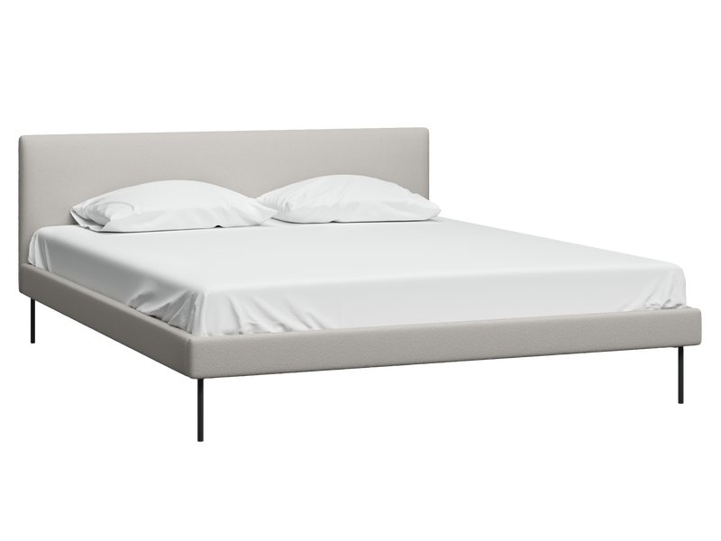 Кровать Амьен 160 Букле Бежевый