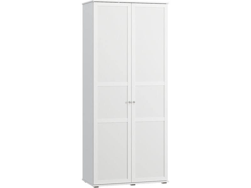 Распашной шкаф Амели 2-80x210 Белый