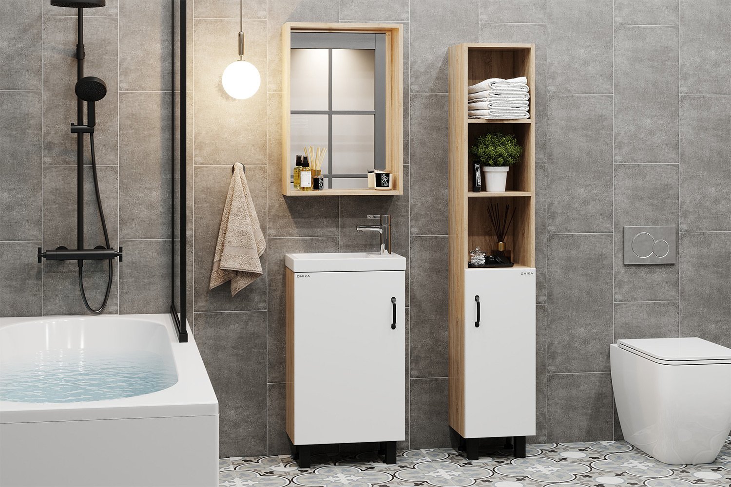 Ванный гарнитур  Тимбер