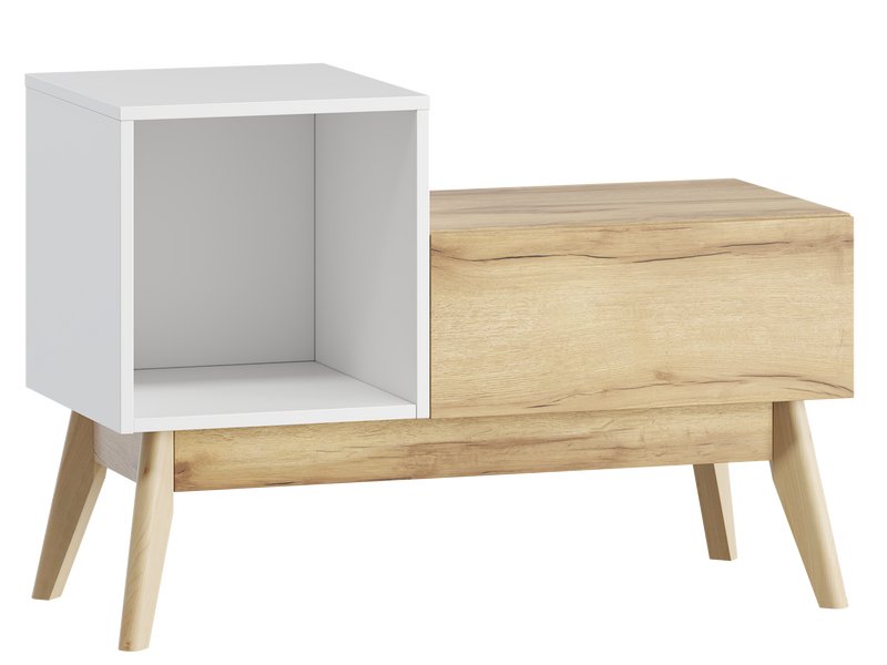 Тумба для винила Лемос 2-91x62 Белый