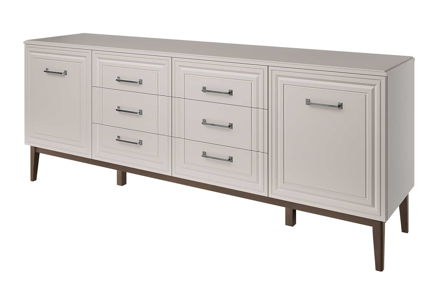 Комод 6 ящиков и 2 двери Гориция