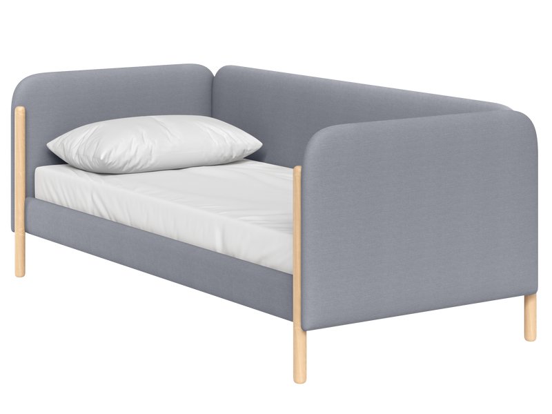 Кровать Кейси-2 Рогожка Серый