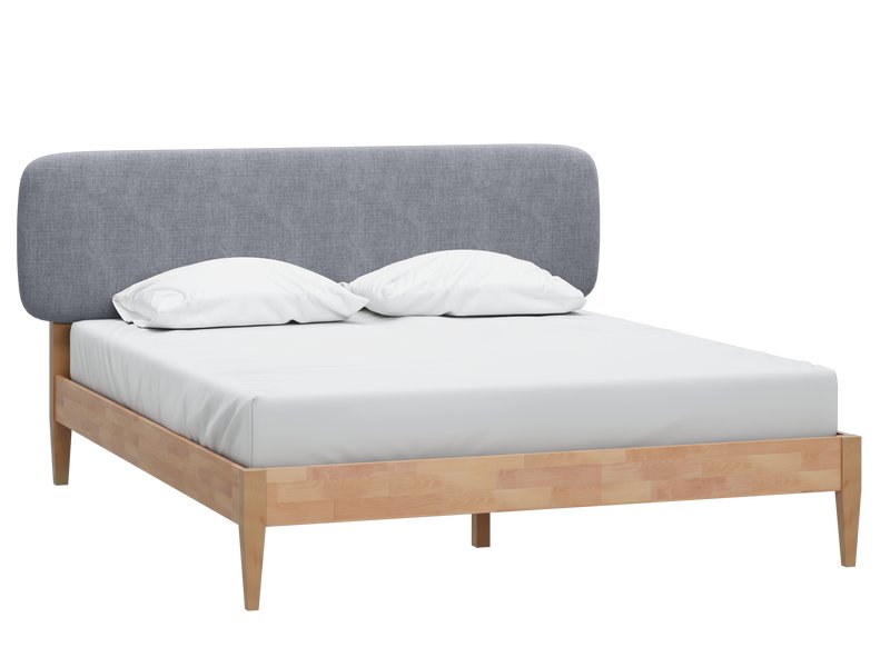 Кровать Сейлор 160 Рогожка Серый