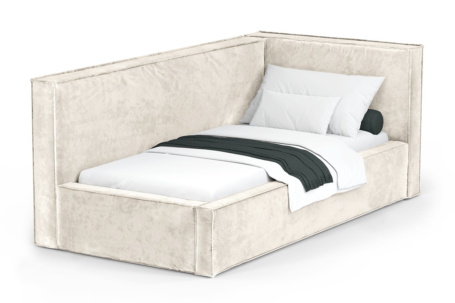 Кровать правосторонняя с подъёмным механизмом Сохо