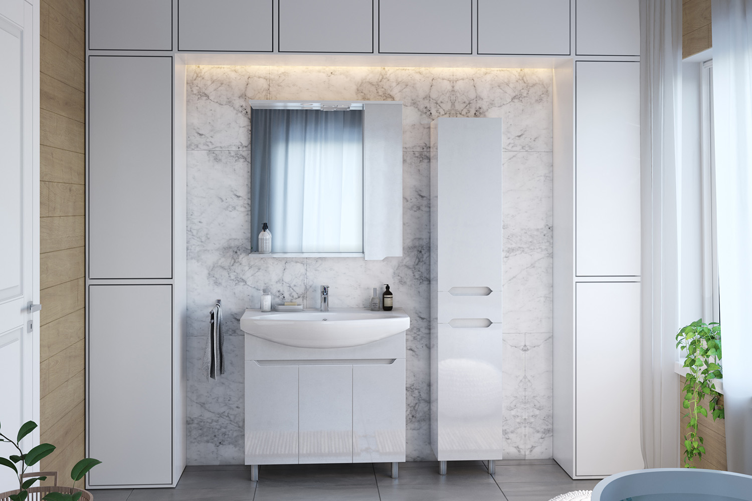 Гарнитур для ванной Sanstar Бьянка