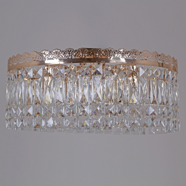 Потолочная люстра хрустальная Reluce 90329-0.3-10 FGD