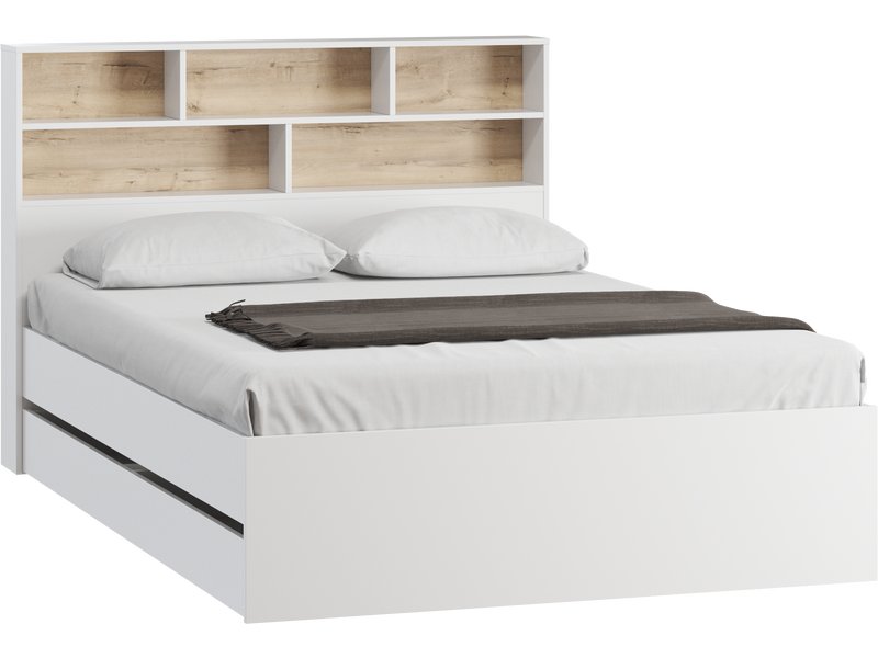 Кровать Шелхорн 140 Светло-бежевый