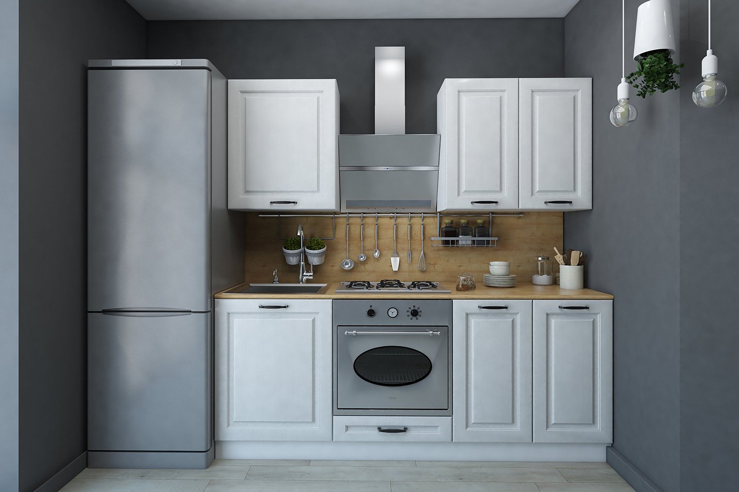 Модульный кухонный гарнитур Белла