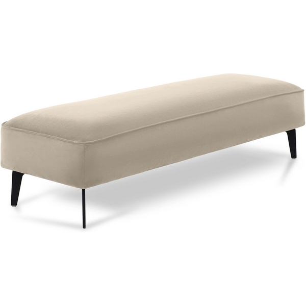 Банкетка Amsterdam ОГОГО (арт.787124), (Ткань,Велюр/Бежевый) ОГОГО Обстановочка!