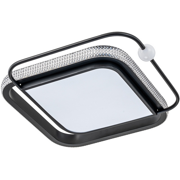 Потолочная светодиодная люстра с пультом управления Arte Lamp Alsafi A2658PL-1BK