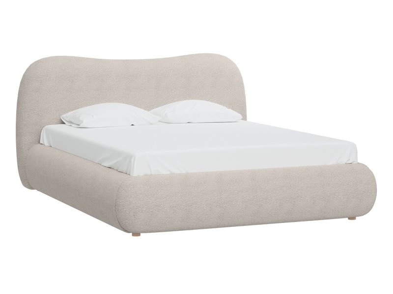 Кровать Эмбер 180 Мех Бежевый