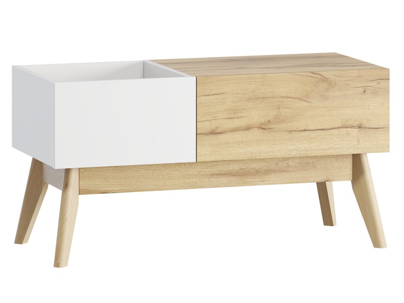 Тумба для винила Лемос 1-91x46 Белый