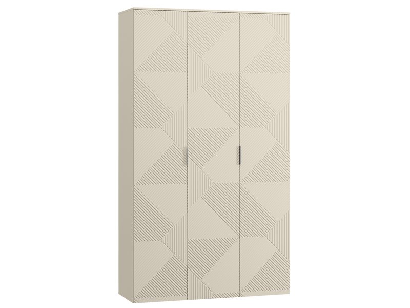 Распашной шкаф Шелтон 3-137x240 Светло-бежевый