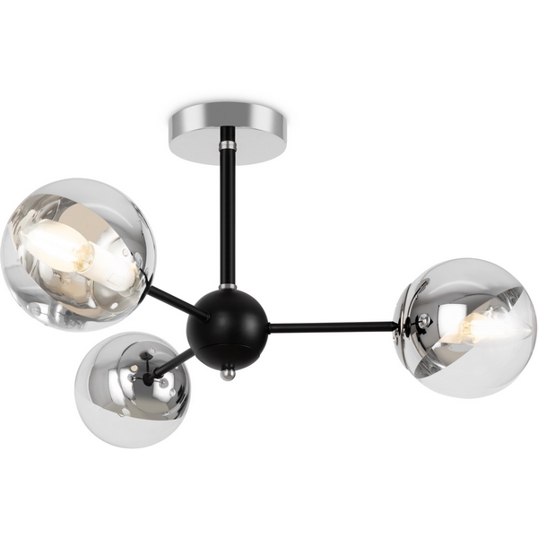 Потолочная люстра на штанге Freya Sonnet FR5271PL-03B шарики