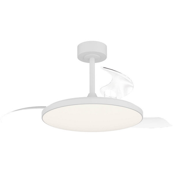 Потолочная светодиодная люстра с вентилятором и пультом Mantra Slim Fan 9006